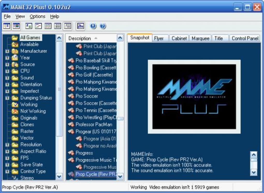 download mame32 emulator